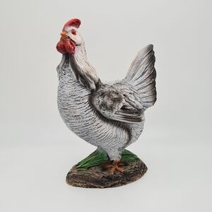 Cerrini Italy Farm Country Collectible Decor Figurine Hand Painted Resin